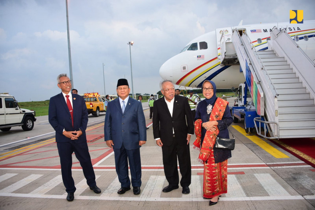 Menteri Basuki Antar Kepulangan Perdana Menteri Malaysia YM Dato Seri Anwar Ibrahim di Soekarno-Hatta